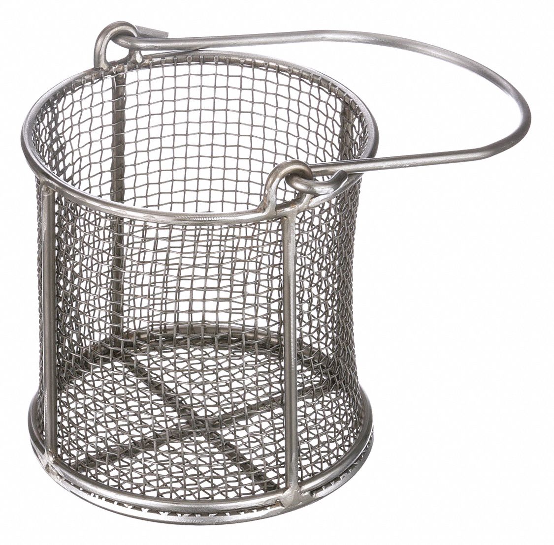 MARLIN STEEL WIRE PRODUCTS Parts Washing Basket, Round, Basket Height 6