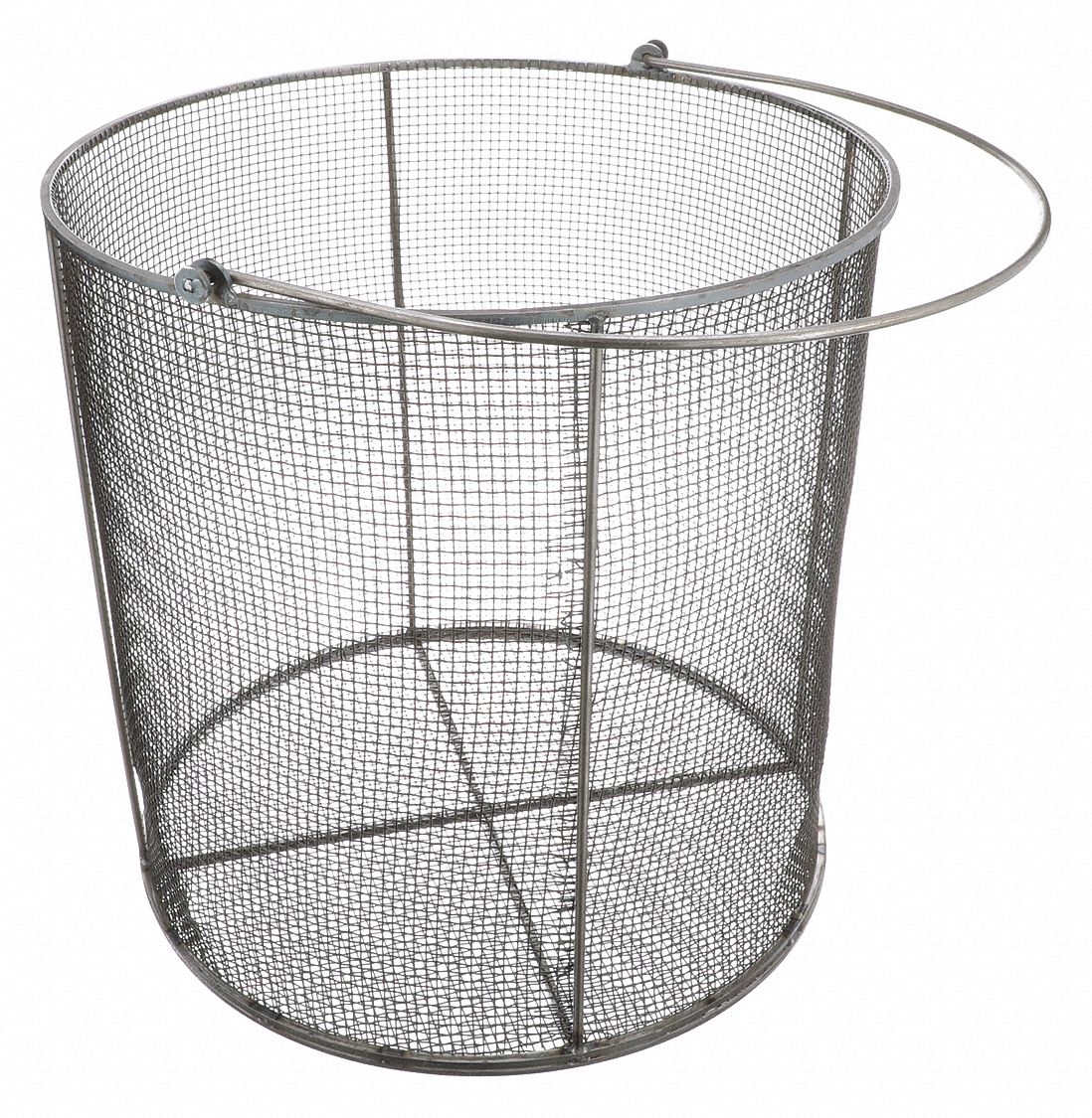 MARLIN STEEL WIRE PRODUCTS Parts Washing Basket Round, 18 3/4 in