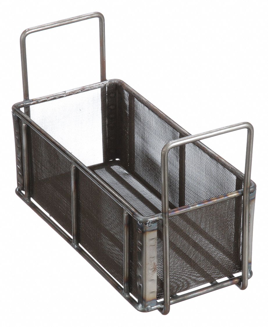 MARLIN STEEL WIRE PRODUCTS Parts Washing Basket, Rectangular, Basket