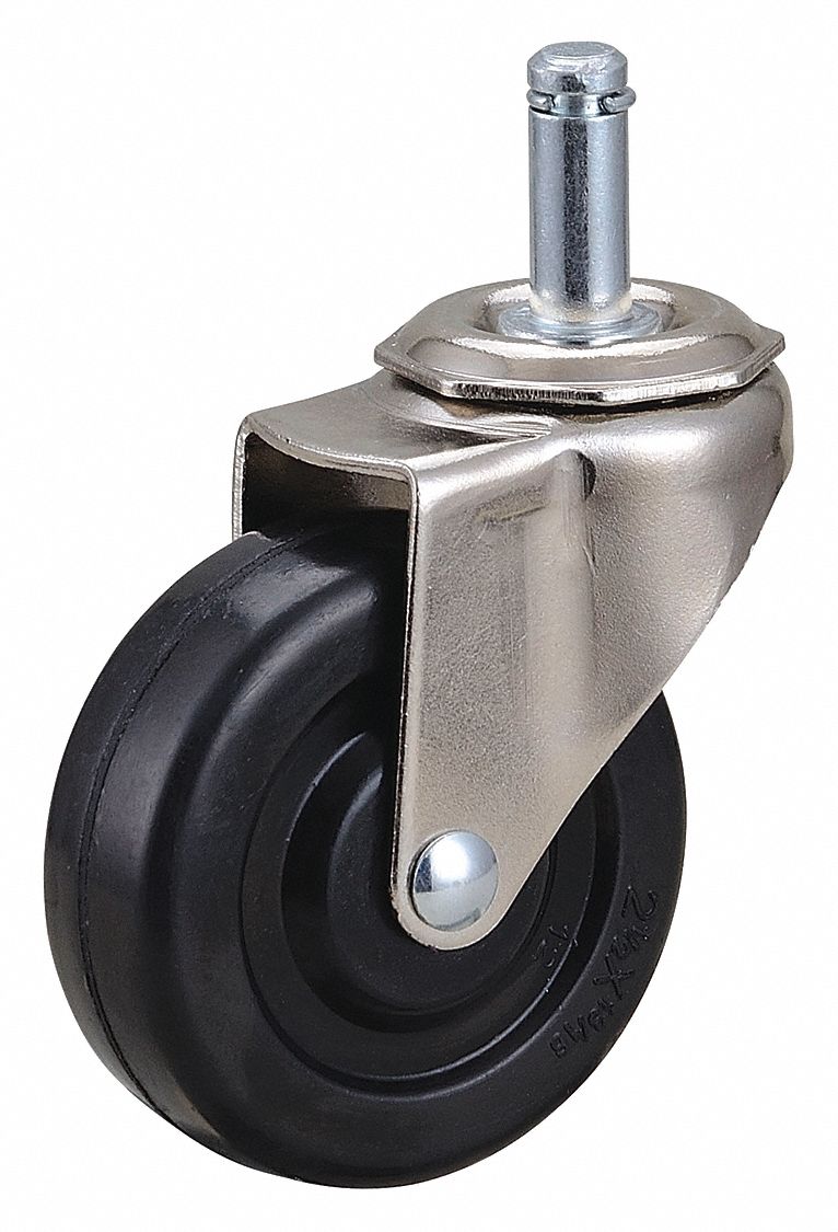 GRAINGER APPROVED Friction-Ring Stem Caster - 429H09|429H09 - Grainger