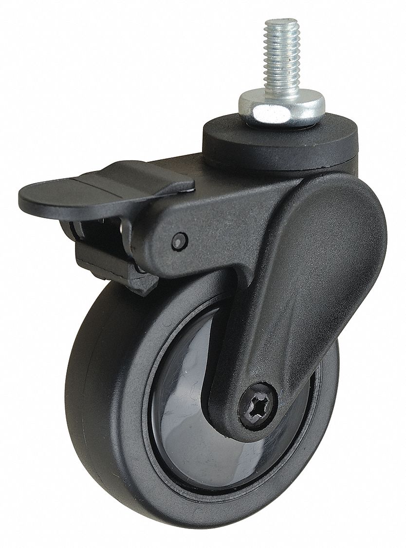 Stem Caster 3 dia Polyurethane 110lb