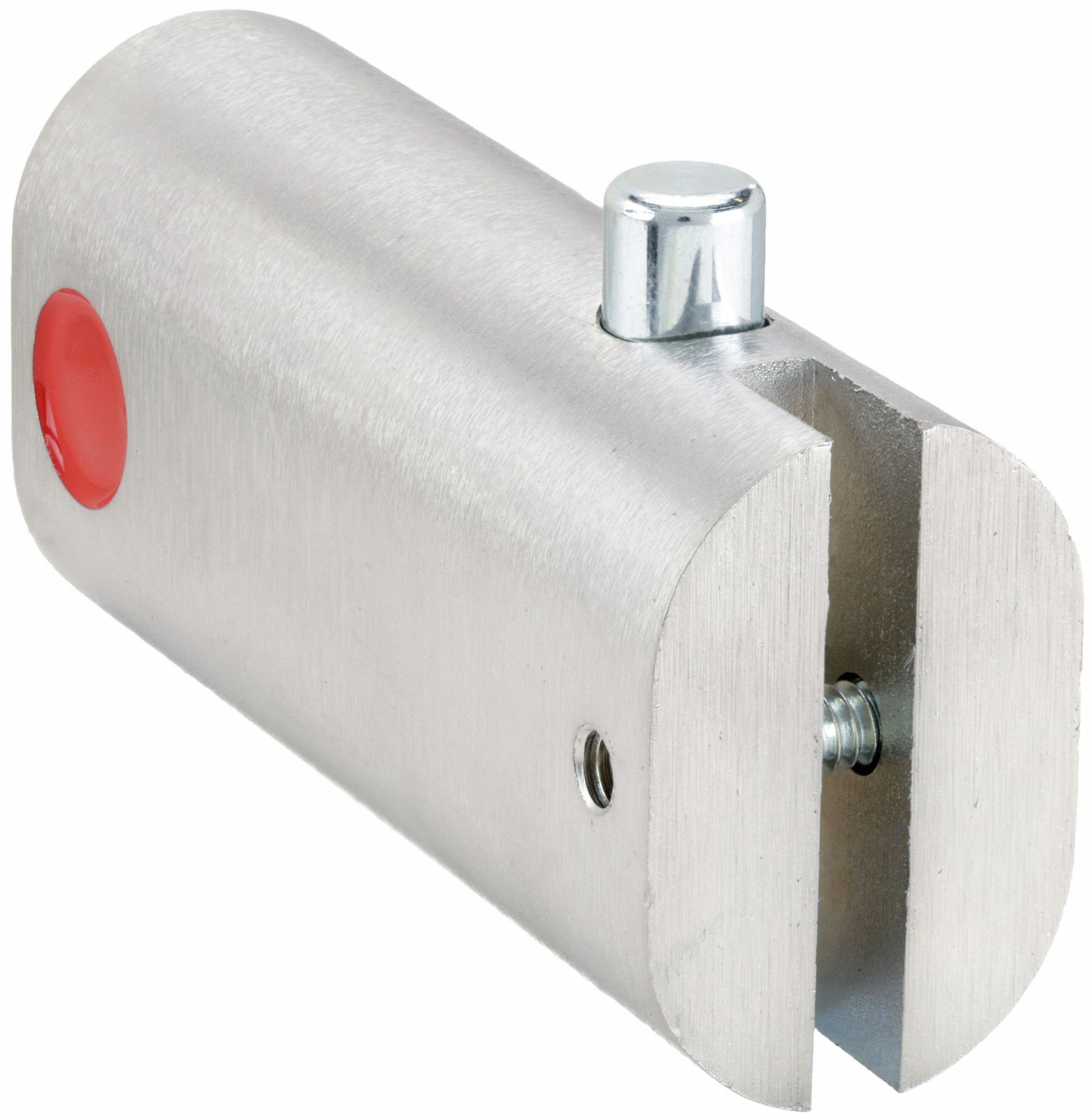 DELTA LOCK Medical Cart Lock, Silver, Rectangular 429H49G