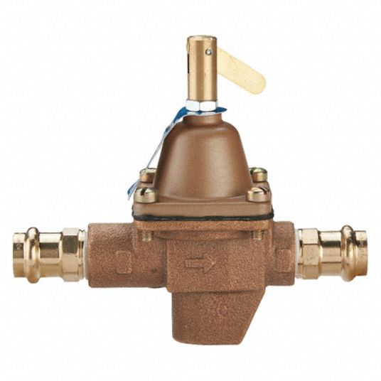 Watts Regulator Feed Water Pressure Regulator High Capacity Valve Type Bronze 1 2 In Pipe Size 429j16 1 2 1156f Press Grainger