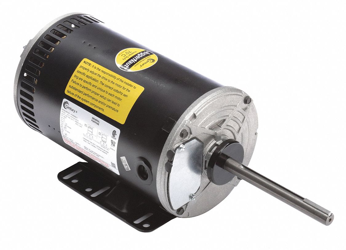 CENTURY 2 HP Condenser Fan Motor,3Phase,1140 Nameplate RPM,208230/460