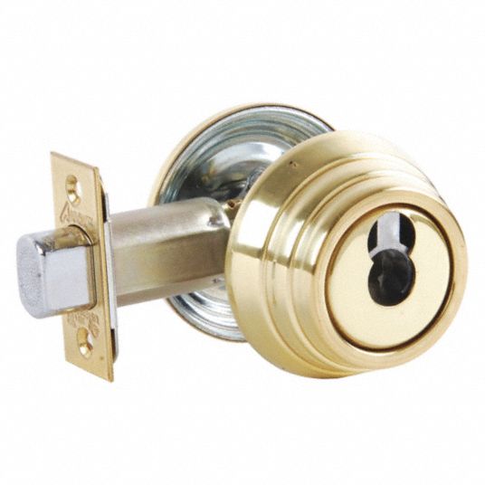 ARROW, Cylindrical, Core Not Included, Deadbolt Lock - 429K50|E61 3 IC ...