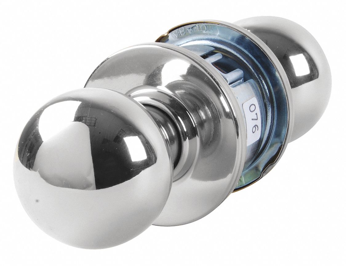 Door Lockset: Passage Knob Locksets, Chrome