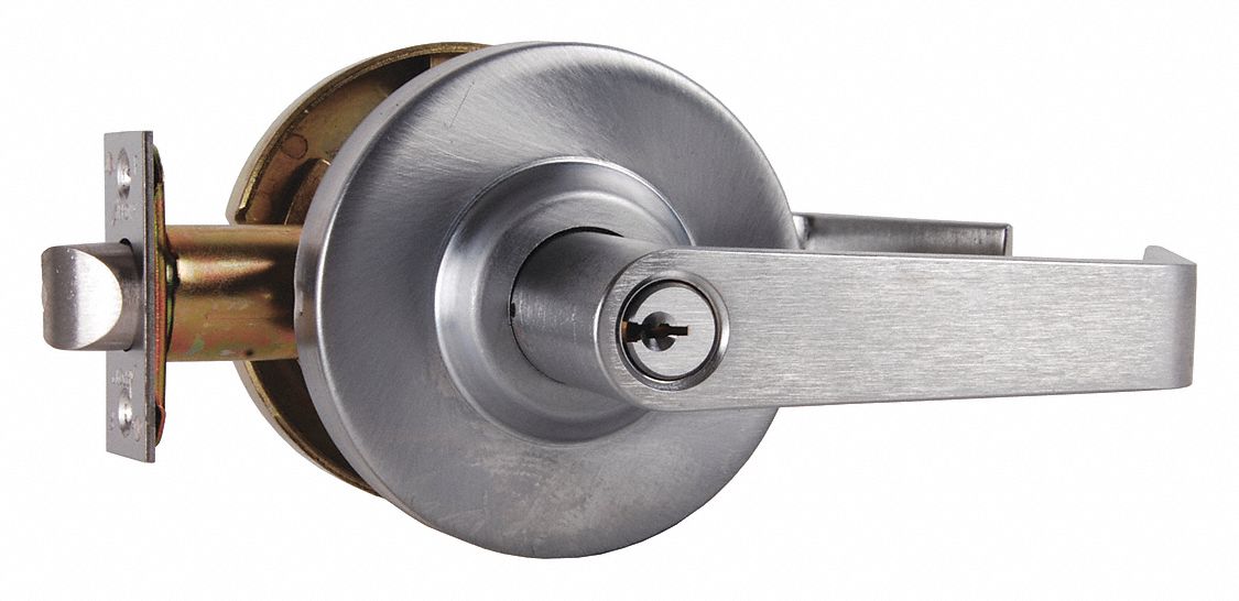 Arrow Door Lever Lockset Mechanical Heavy Duty Keyed Different