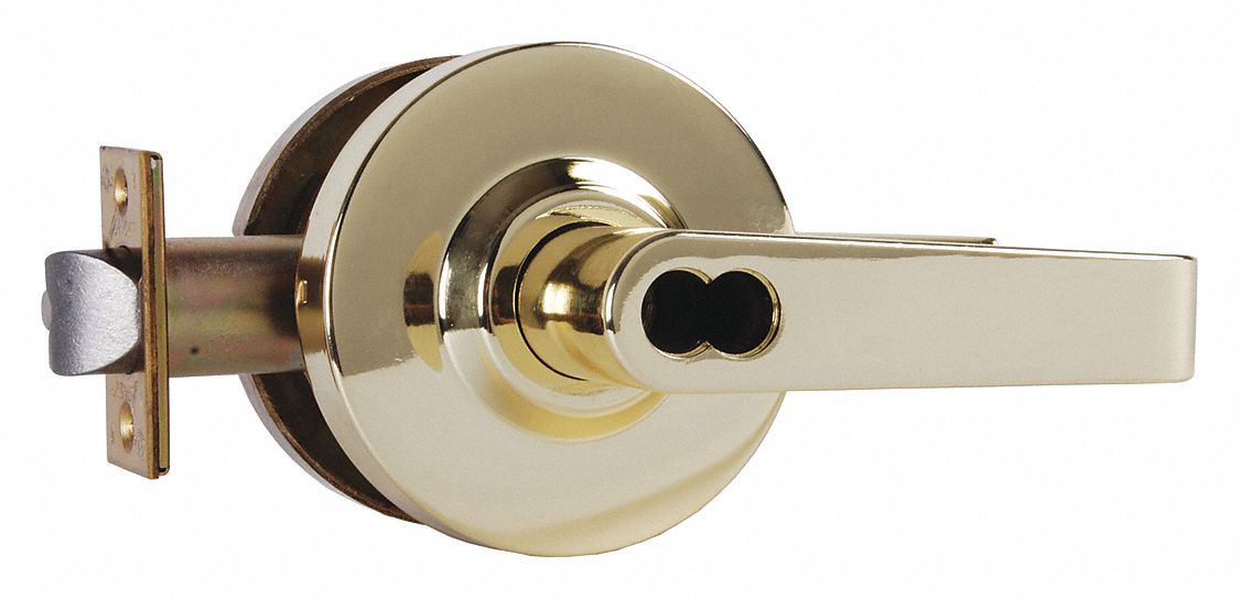 ARROW Door Lever Lockset, Mechanical, Heavy Duty, Keyed Different