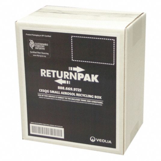 RETURNPAK Aerosol Can Recycling System: 6 Aerosol Recycling Can ...