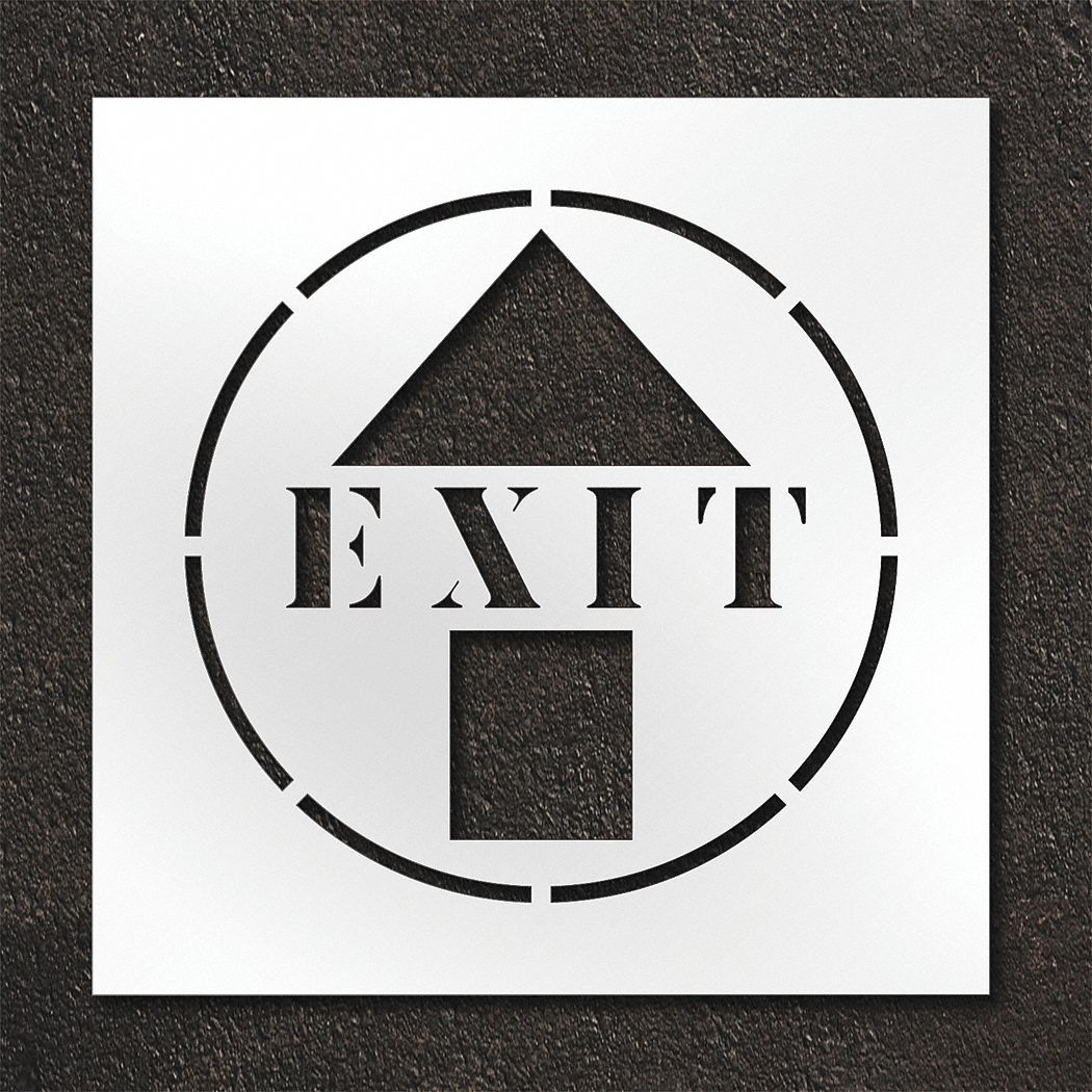 Individual Stencil: Exit