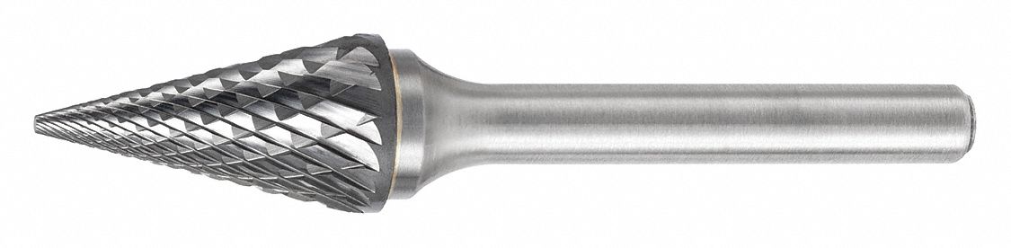 Carbide Bur, Pointed Cone Shape