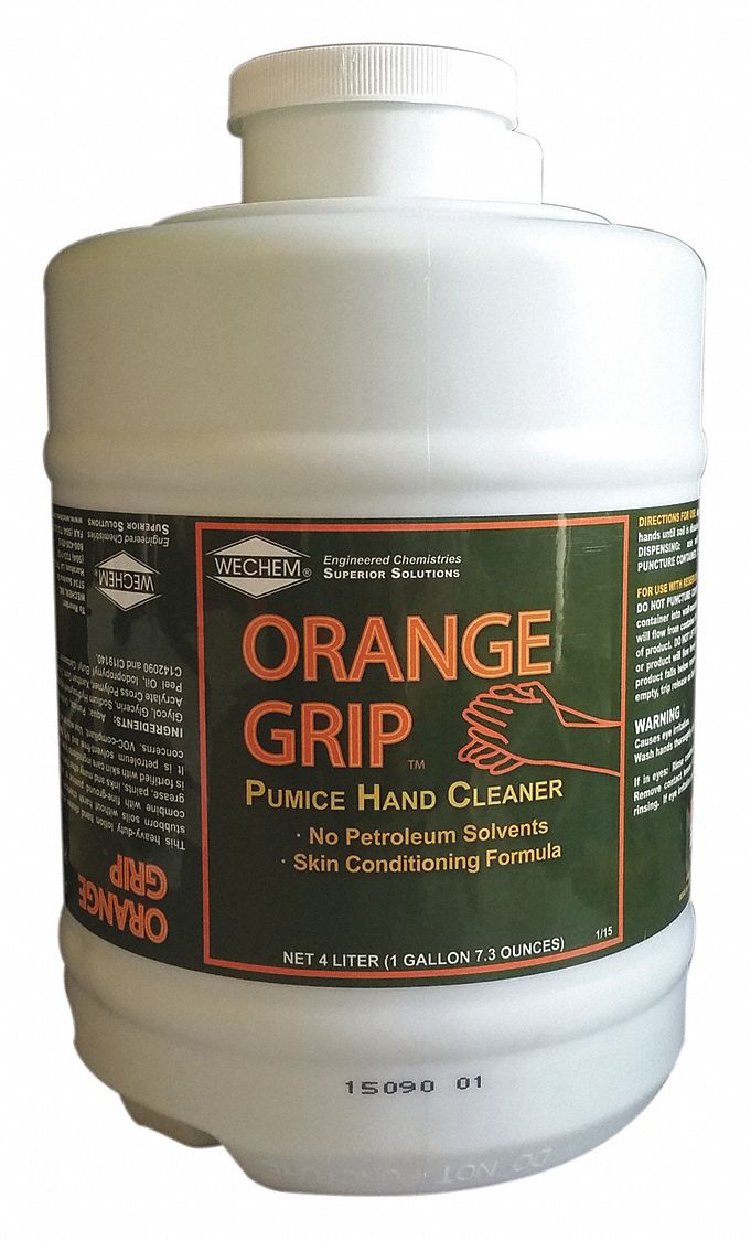 Orange Grip Pumice Hand Cleaner PK4