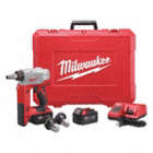 EXPANSION TOOL KIT, CORDLESS, 18V, 3 AH, ⅜ TO 1½ IN TUBE, 1 TO 1½ IN HEADS, PISTOL
