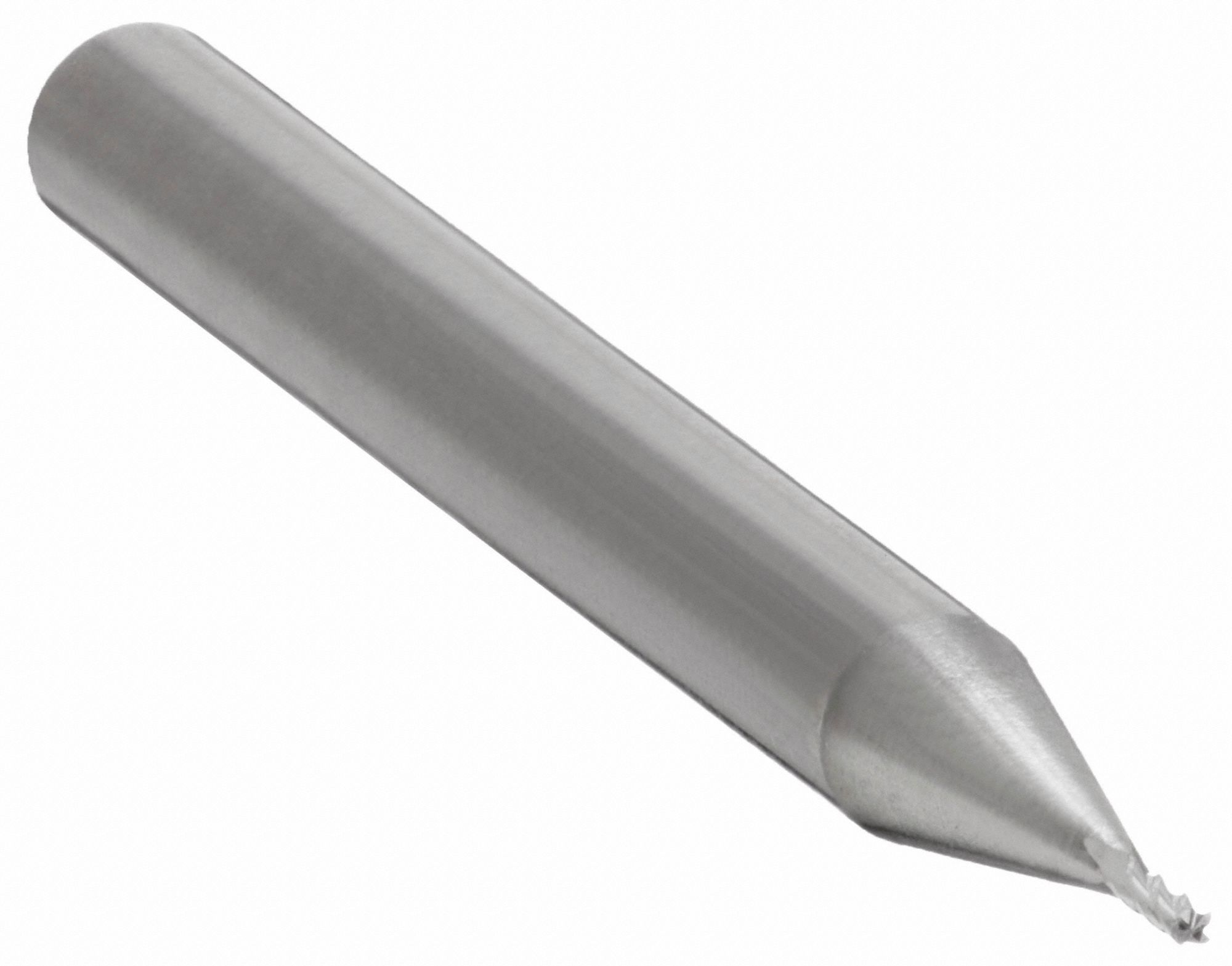 Sq. End Mill, Single End, Carb, 0.0250"