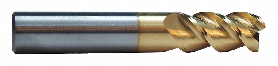 Square End Mill, 3.00mm Dia., 12.00mm Cut