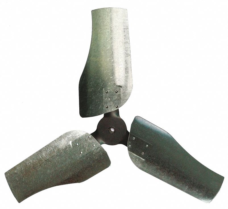 Propeller, Direct, Steel, 1/2 HP, CW