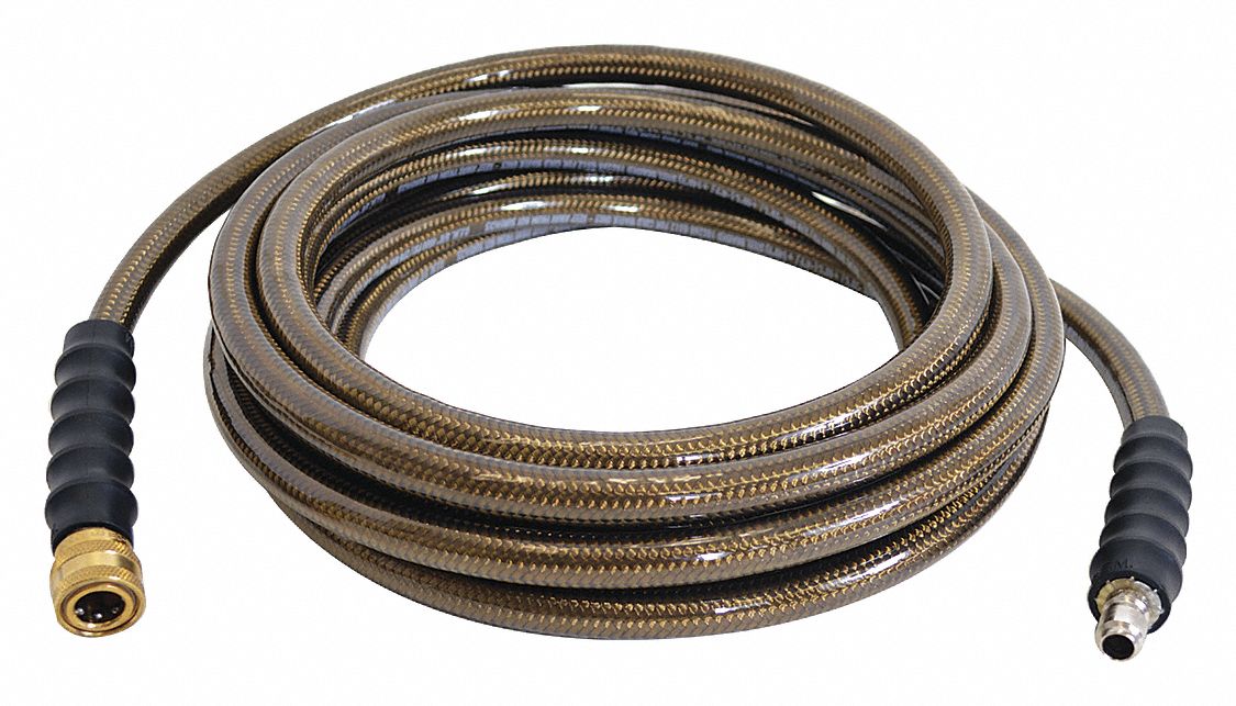 Steel-braided Hose 5/16 in. x 25 ft.: Steel-braided Hose 5/16 in. x 25 ft., For 33M597