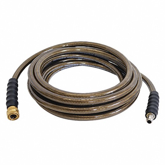 Steel-braided Hose 5/16 in. x 25 ft.: Steel-braided Hose 5/16 in. x 25 ft., For 33M597