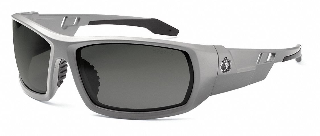 Safety Glasses, Smoke, Scratch-Resistant