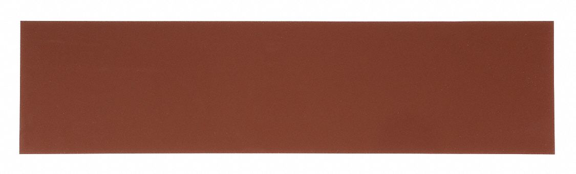 Shim Stock, 5" W, 20" L, 0.01" Thk: 20 in Shim Lg, 5 in Shim Wd, 0.01 in Thick, Vinyl, Ungraded, Plain