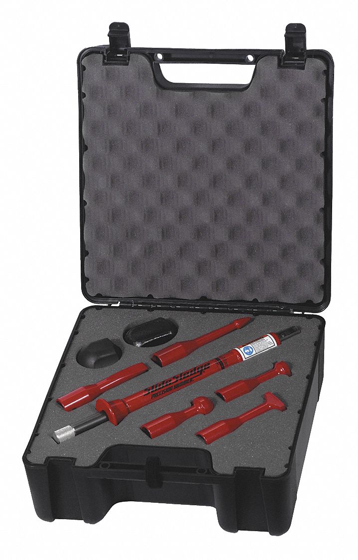 SLIDE SLEDGE, Precision Slide Hammer,9 pc. Set 42DP84212102 Grainger