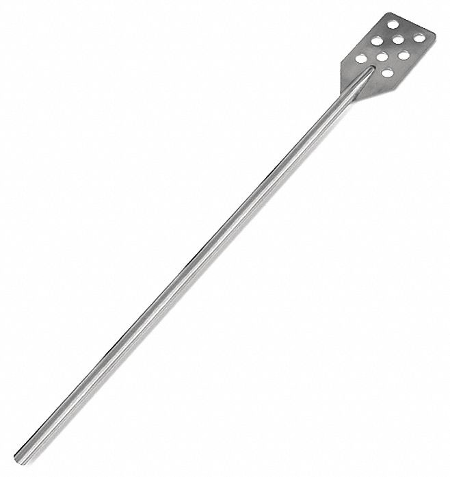 MIXING PADDLE,4-3/4" BLADE W,SILVER