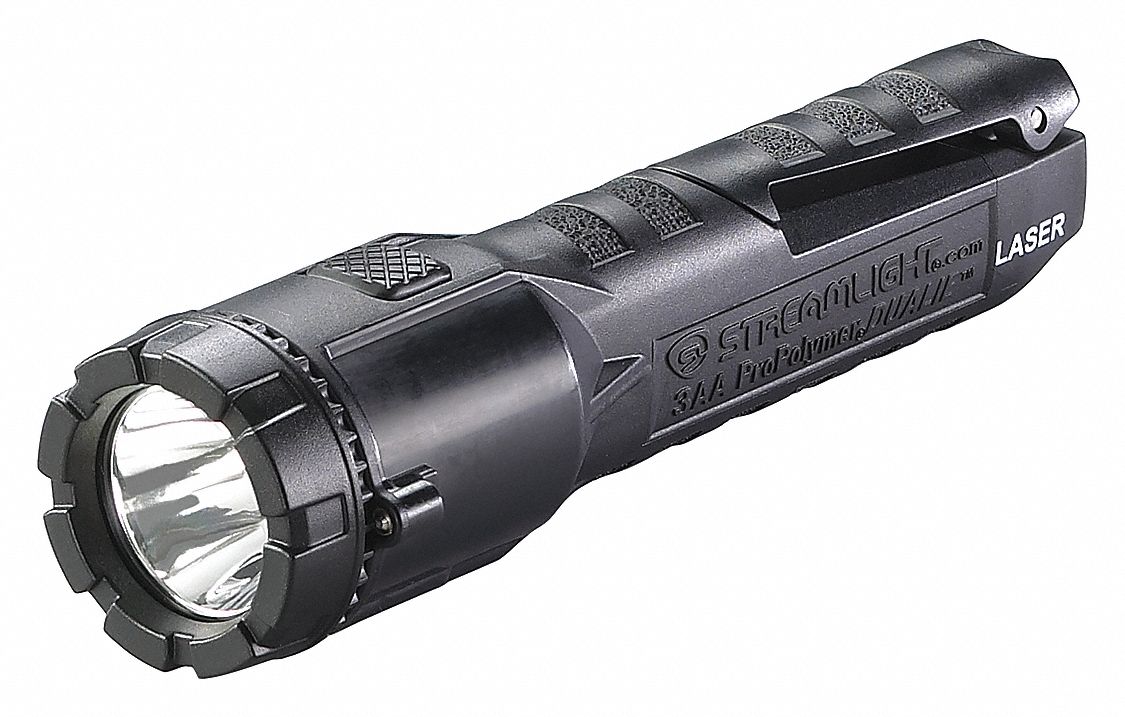 STREAMLIGHT Industrial LED Handheld Flashlight, Polymer Resin, Maximum