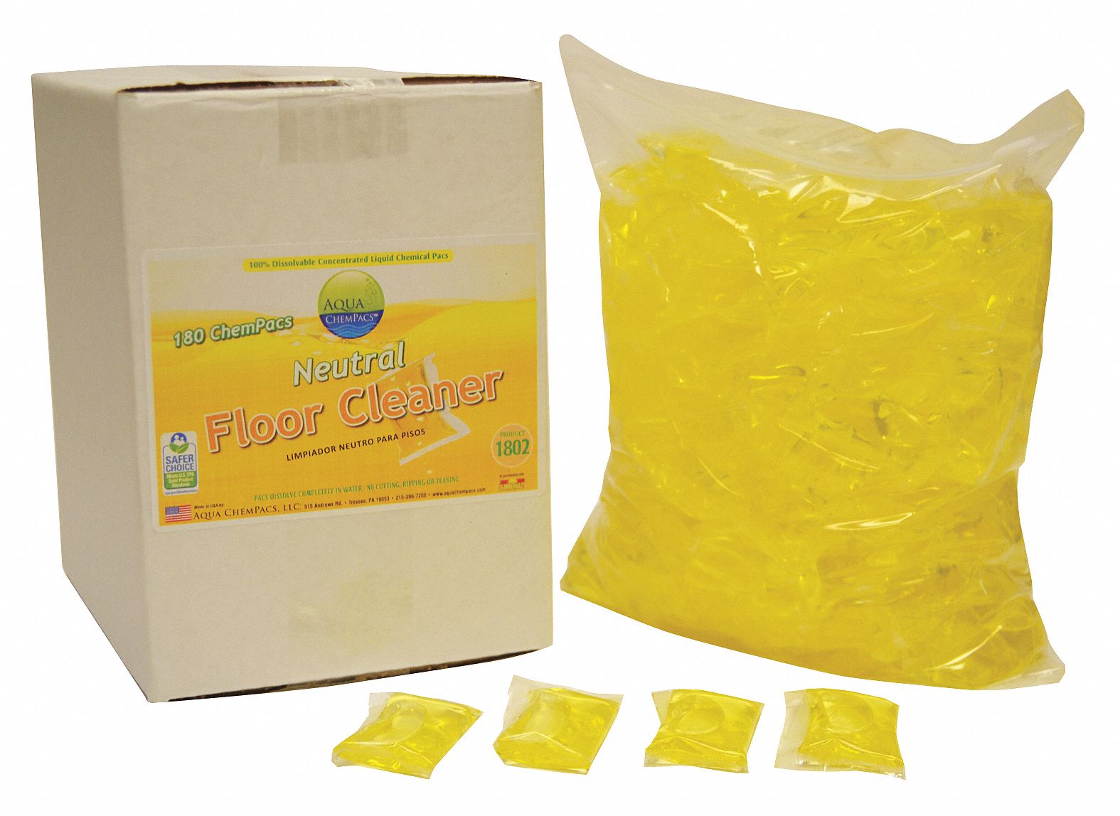 Neutral Floor Cleaner, Liquid, PK180