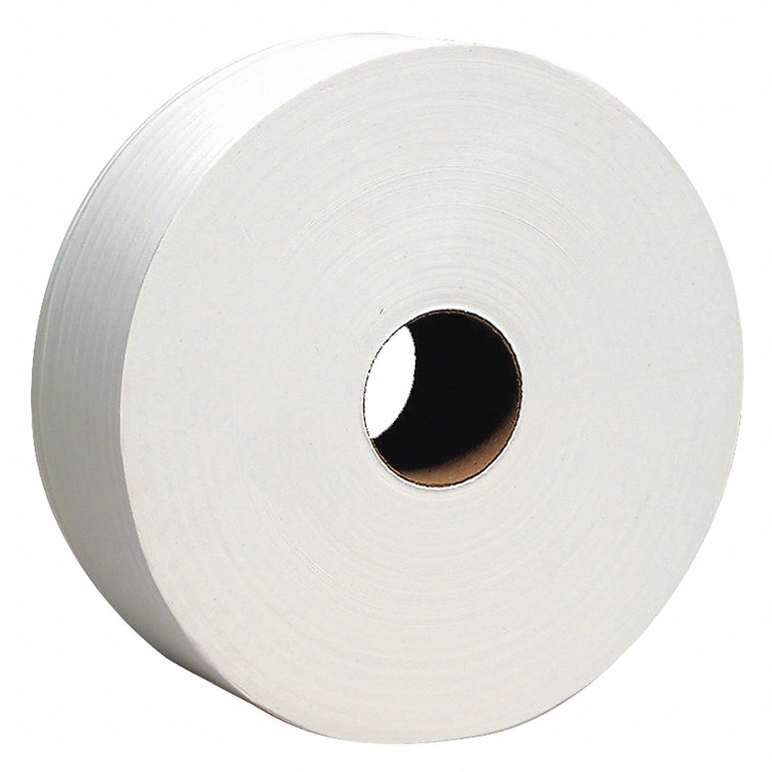 BATHROOM TISSUE ROLL, JUMBO JR, 2-PLY, WHITE, 1000 FT X 3½ IN, 4 PK