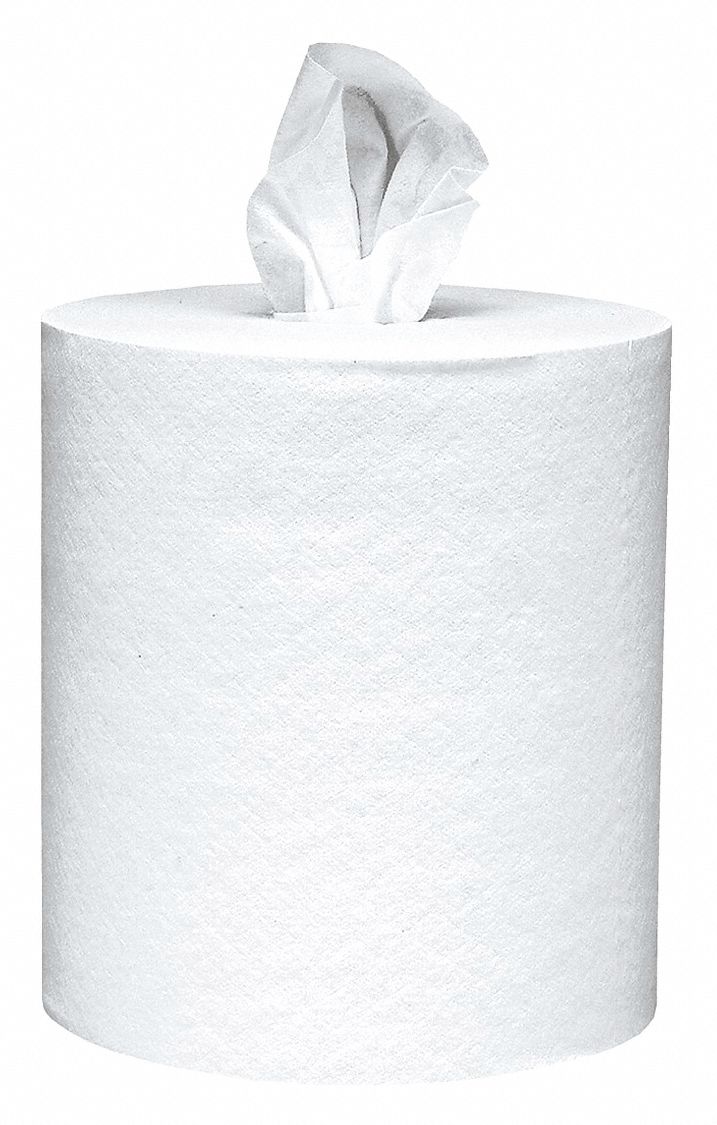 PAPER TOWEL ROLL, CENTRE PULL, WHITE, 12 X 8 IN, 700 SHEETS, 1-PLY, 6 PK, SANI-TOUCH