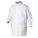 LAB COAT, UNISEX, WHITE, 27 1/2 IN CHEST/37 3/4 IN LENGTH, LARGE, SMS FABRIC