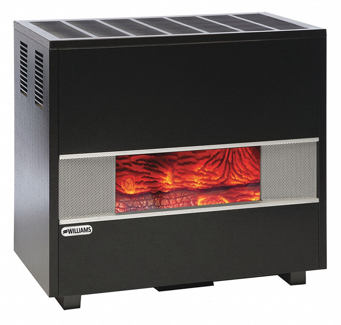 Fireplace-Look Room Heater, LP, 65k BTU