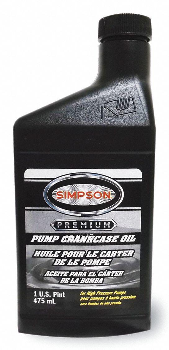 SIMPSON, Pressure Washer Pump oil, Pressure Washer Pump Oil 42EV11