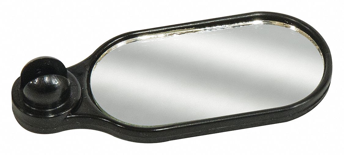 Replacement Mirror: 2 in L x 1 1/4 in W Mirror Size