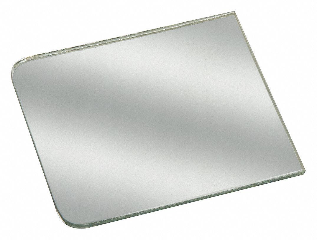Replacement Mirror: 2 3/4 in L x 2 1/4 in W Mirror Size