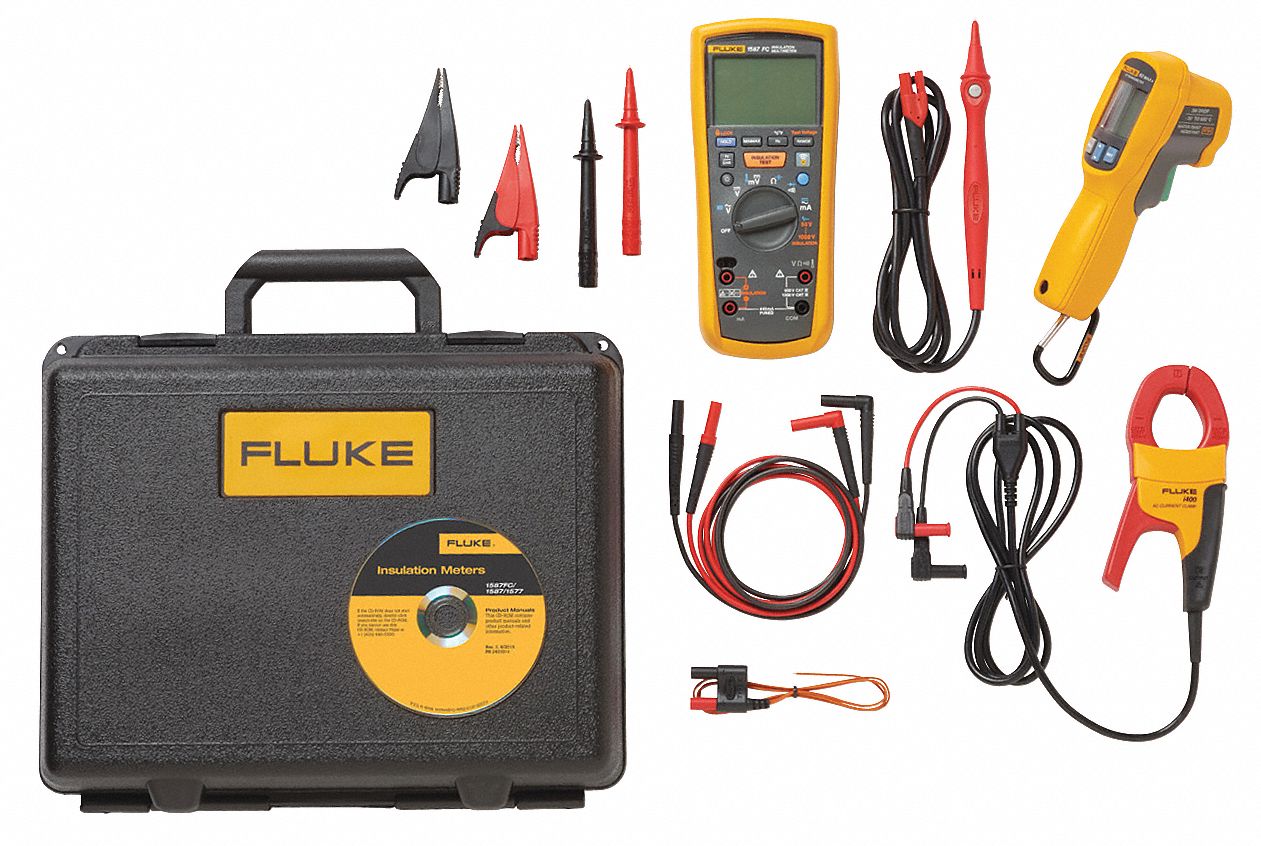 KIT ELECT TROUBLESHOOT W/FLUKE CONN