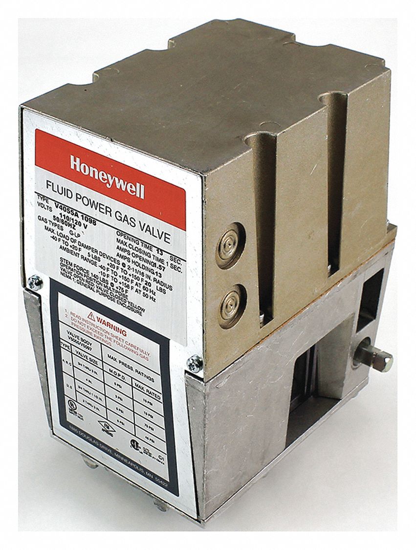 HONEYWELL, V4055A1098, Actuator, 13 sec. Open with Shaft 42FH19