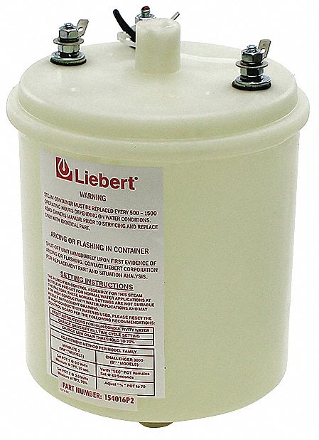 Tank: Tank, 62YA53, R407C, For Steam Media, 9 in Overall Wd, 13 in Overall Ht, 9 in Overall Dp