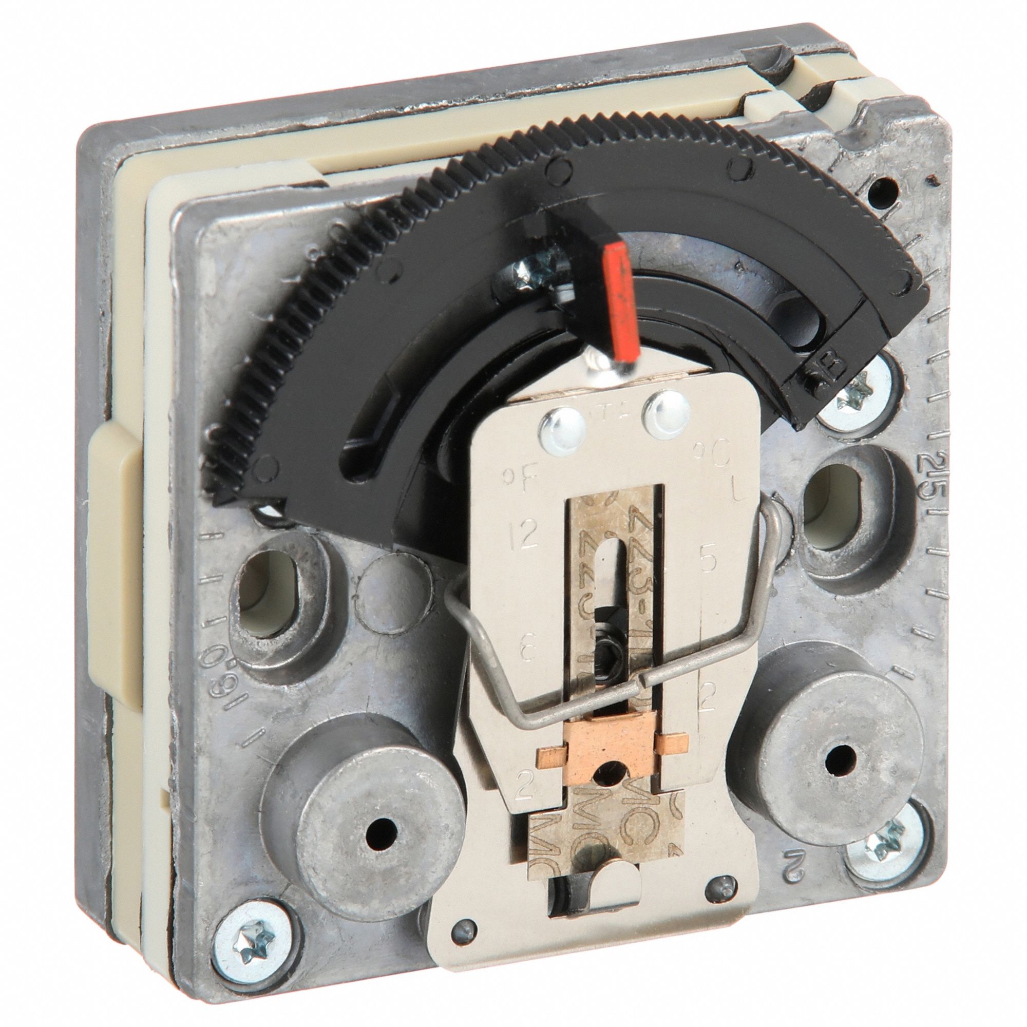 SCHNEIDER ELECTRIC Pneumatic Thermostat: Single Temp, Single Dials, 2  Pipes, High Volume, Reverse