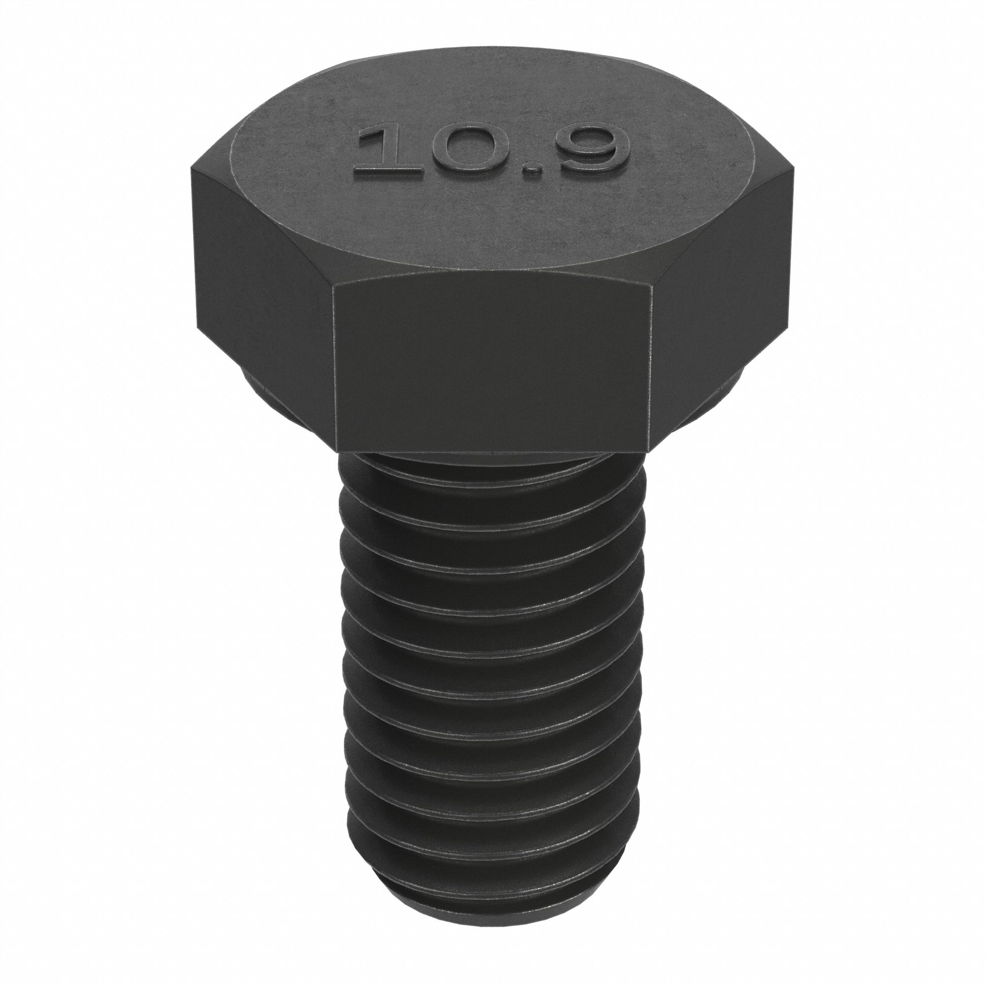 Steel, Class 10.9, Hex Head Cap Screw - 42GA06|L04110.080.0016 - Grainger