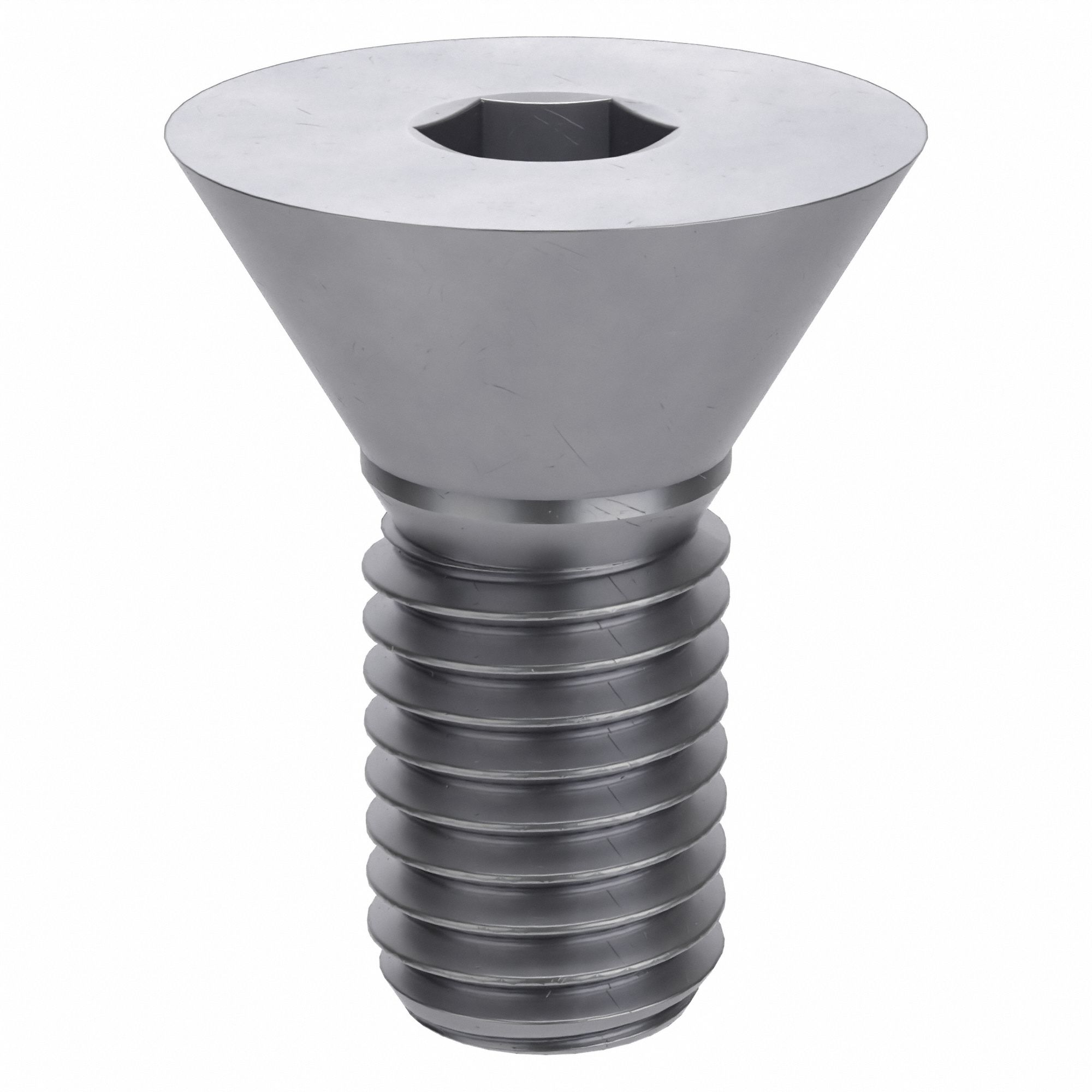 ScktFltHdScrw, Steel, M10-1.5, 25mm L, PK500