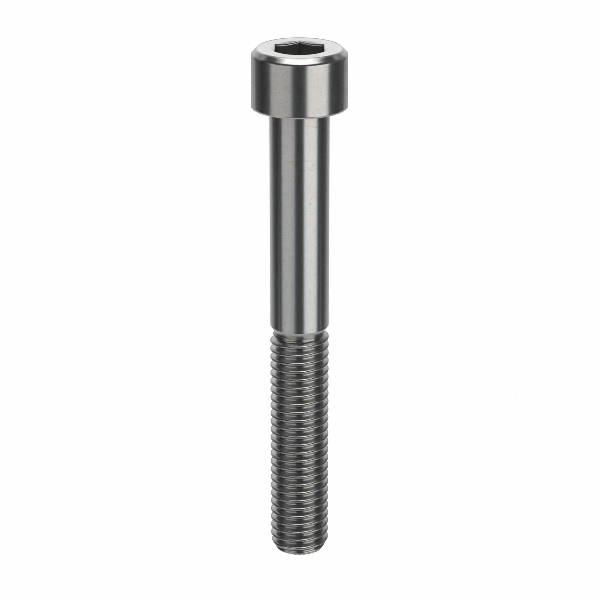 M10-1.5 Thread Size, 80 mm Lg, Socket Head Cap Screw - 42GR08 