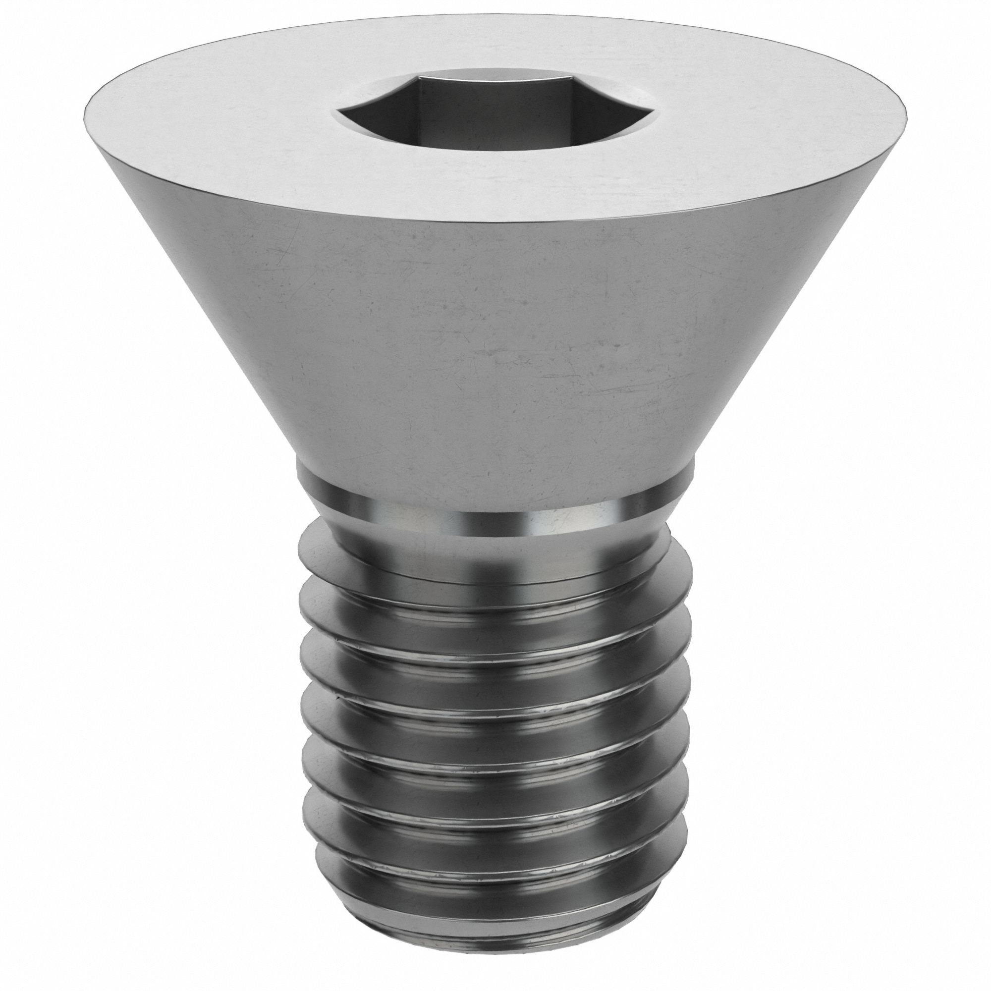 M121.75 Thread Size, 25 mm Lg, Socket Flat Head Screw 42GT06L51060