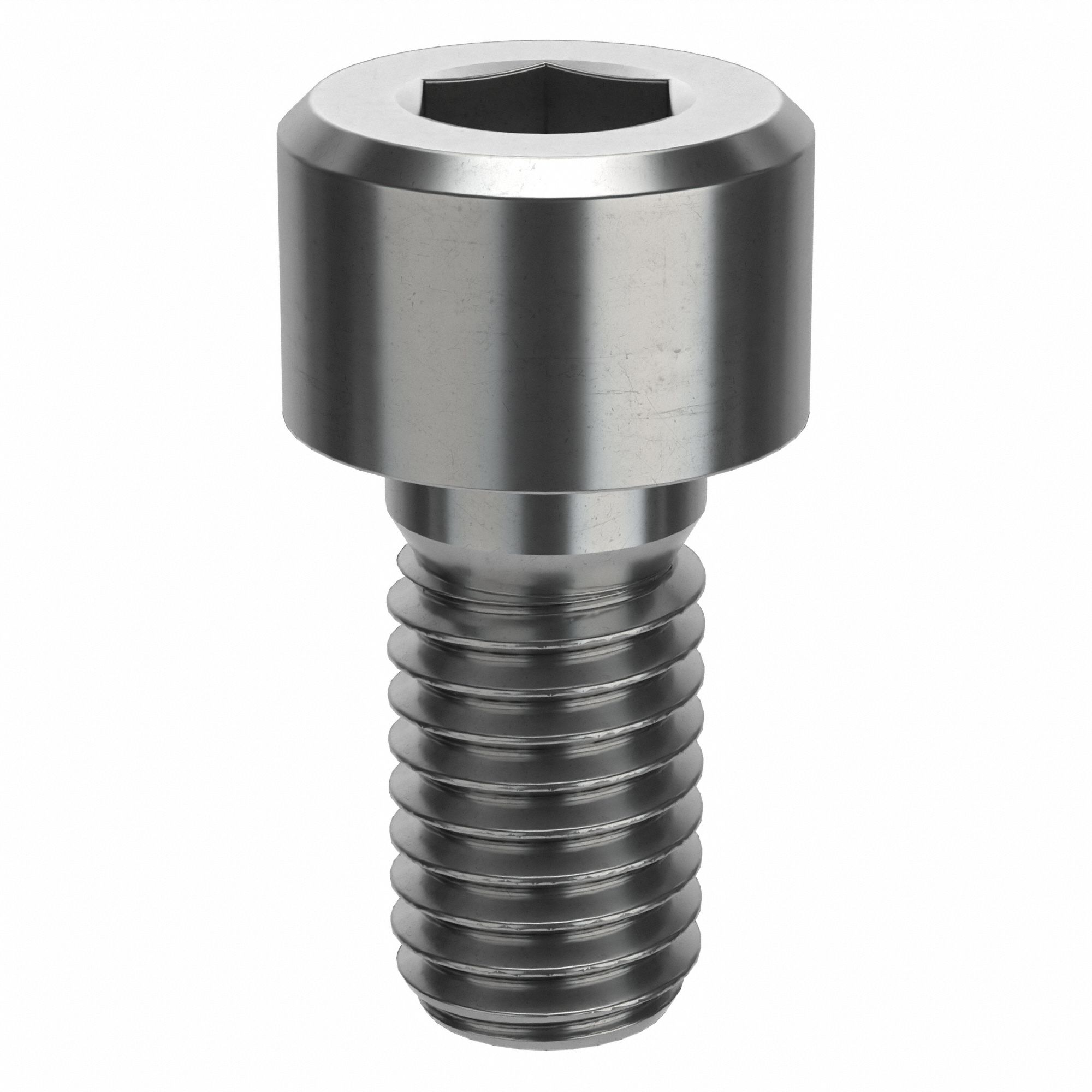 M8x1.25 Thread Size, 16 mm Lg, Socket Head Cap Screw - 42GX37|L55050 ...