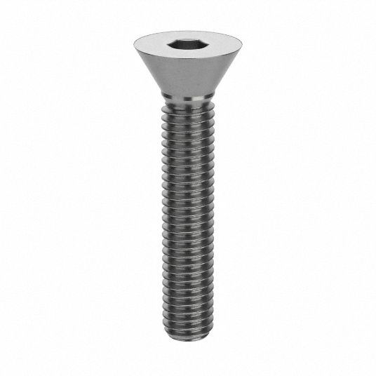 M61 Thread Size, 35 mm Lg, Socket Flat Head Screw 42GX98L55060.060.0035 Grainger