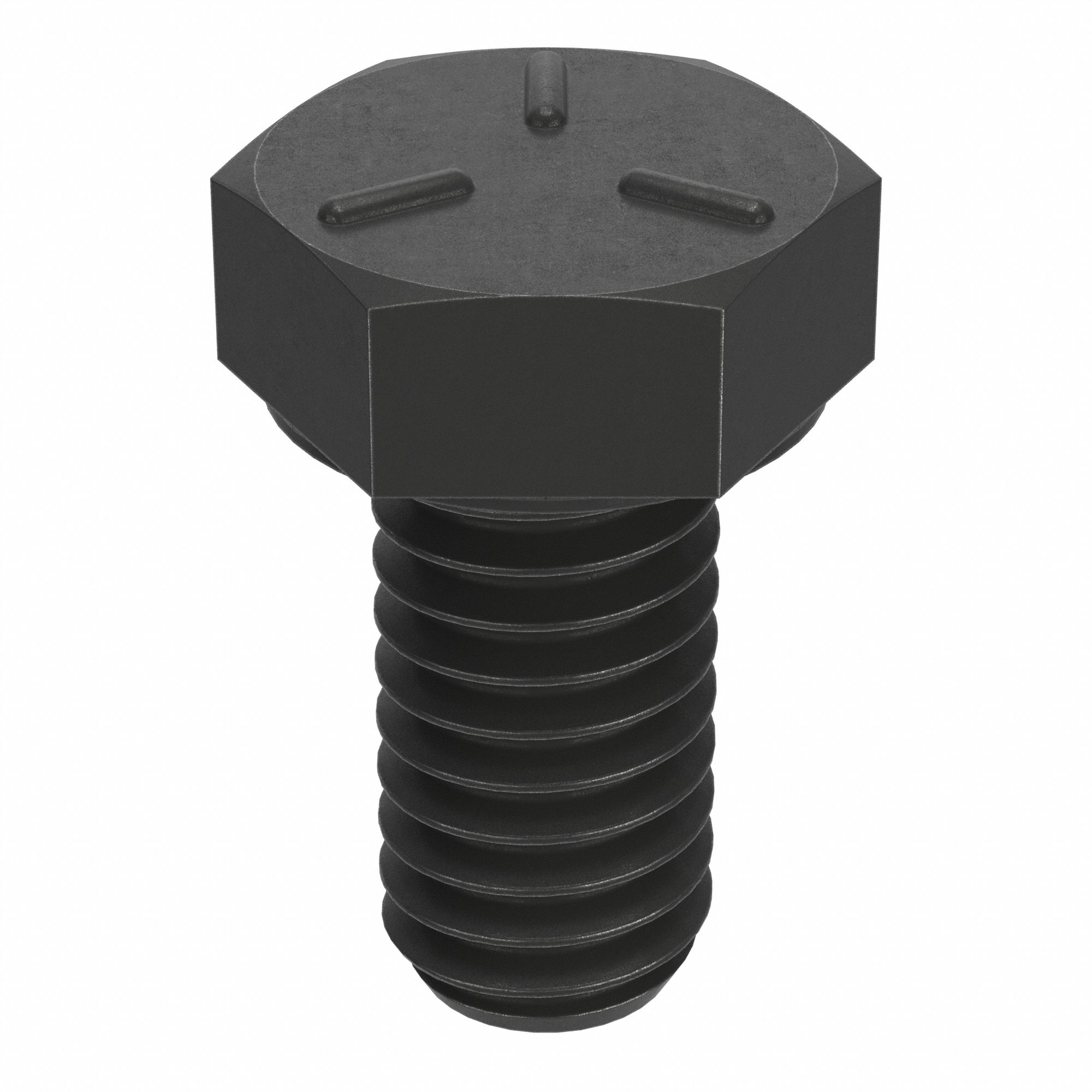APPROVED VENDOR HEX HEAD CAP SCREW, STEEL, GRADE 5, BLACK OXIDE, ¼