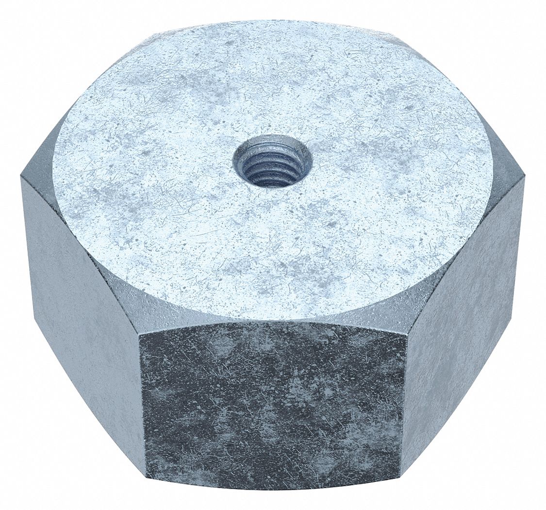 Hex Nut: Std Hex, 1 1/4"-12 Thread, 1 7/8 in Hex Wd, 1 1/16 in Hex Ht, Steel, Grade 5, Std, 40 PK
