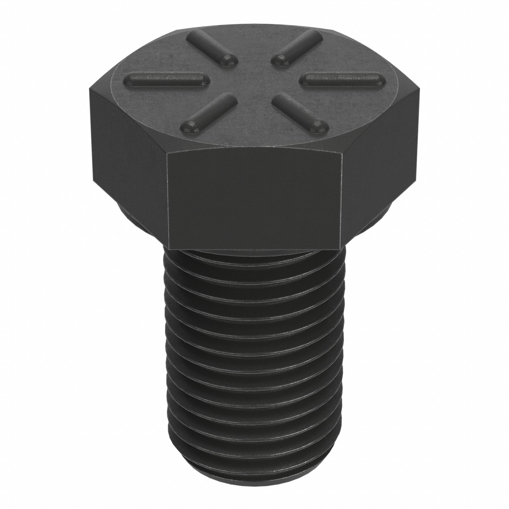 Hex Head Cap Screw: Steel, Grade 8, Black Oxide, 3/8"-24, Fine, 1/2 in lg, Globally Sourced, 50 PK