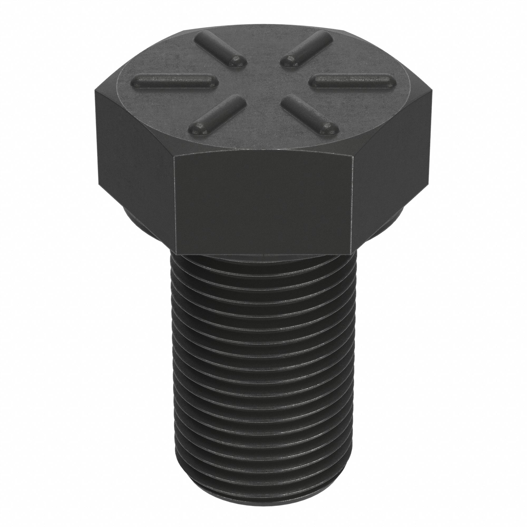 Hex Head Cap Screw: Steel, Grade 8, Black Oxide, 1"-14, Fine, 1 1/2 in lg, Globally Sourced, 5 PK
