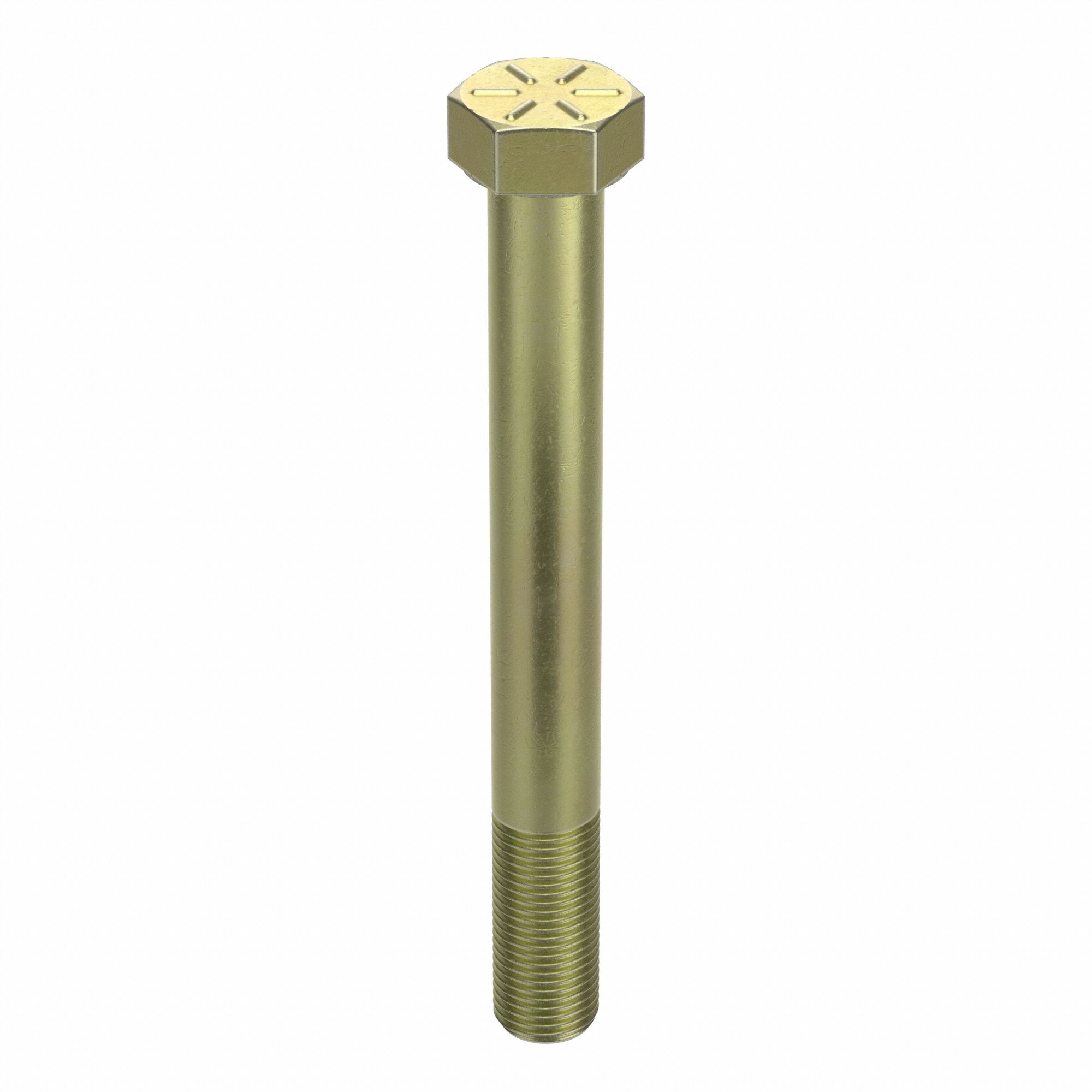 HEX HEAD CAP SCREW, STEEL, UNF, GRADE 8, ZINC YELLOW, ½